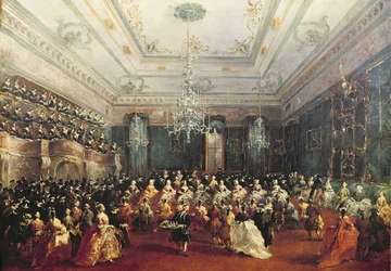 Gala Concert given in January 1782 in Venice for the Tsarevich Paul of Russia and his wife, Maria Feodorovna